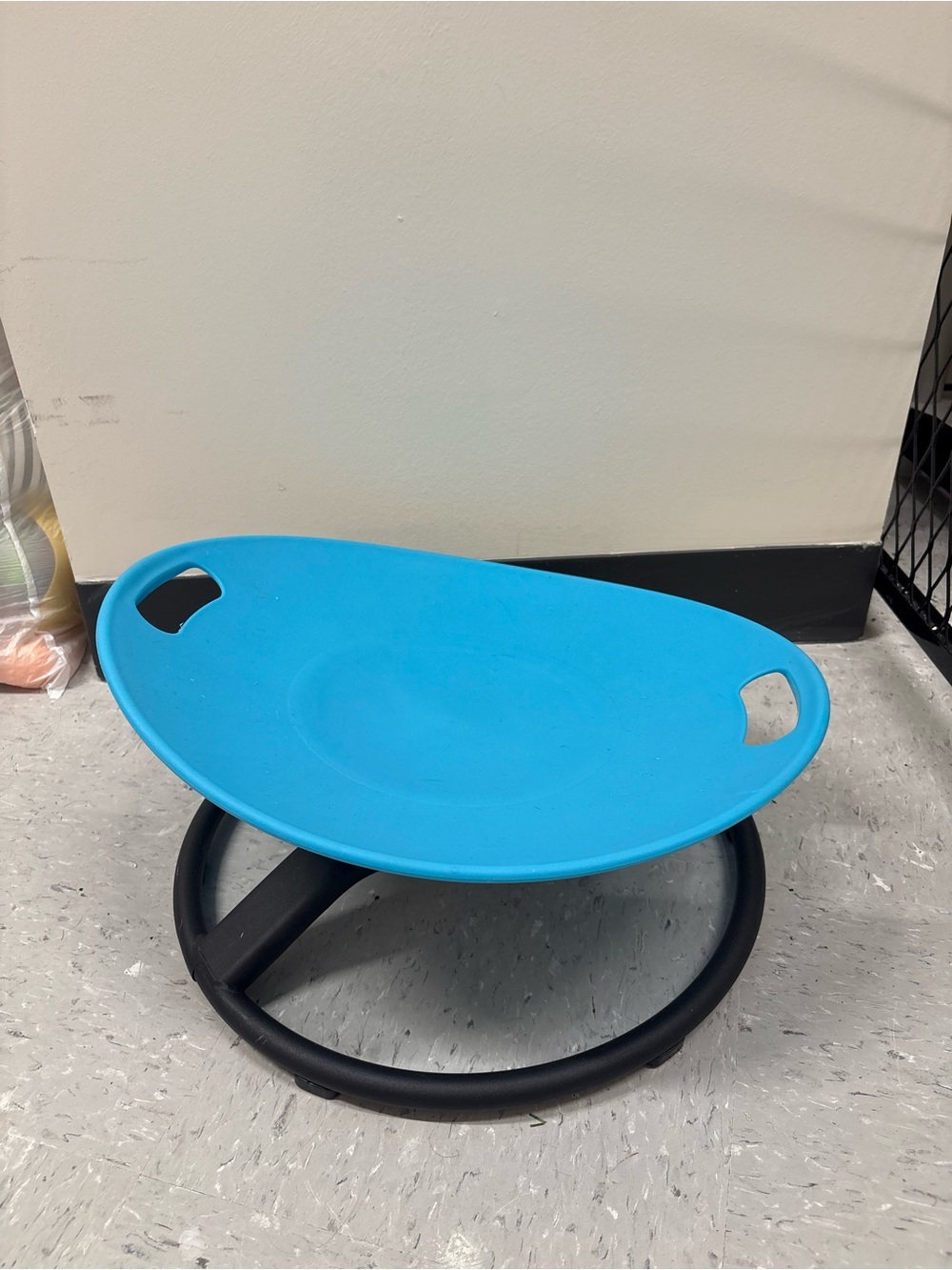 Blue Kids Sensory Swivel Chair